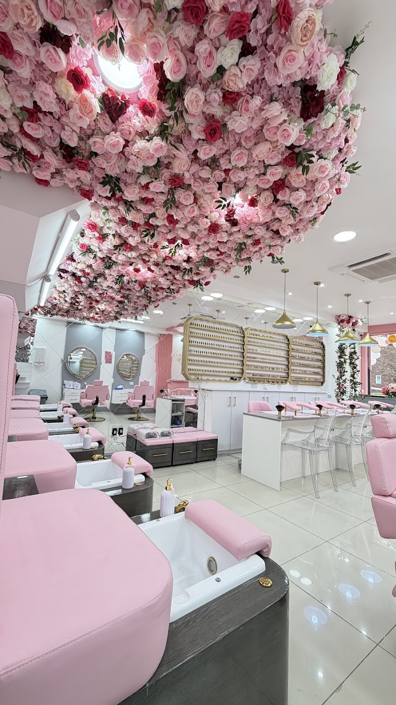 BIAB nail design by Tanya Beauty and Spa in London