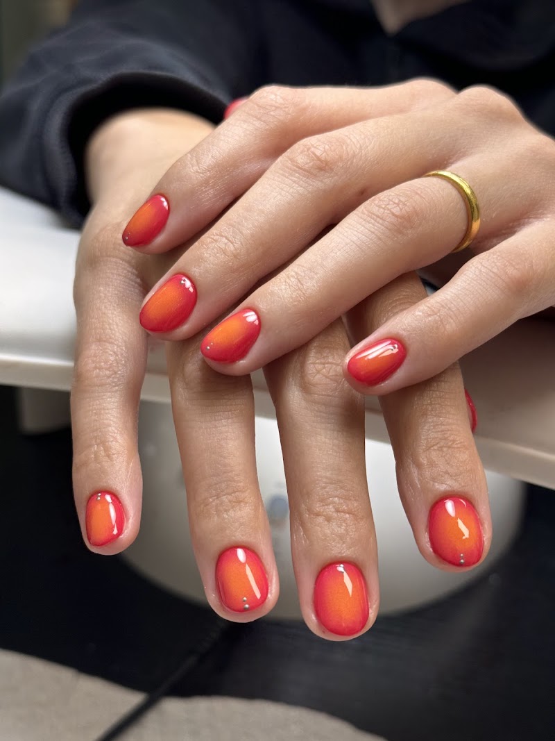 Summer Nails nail design by Ola’s Beauty Room in Miami