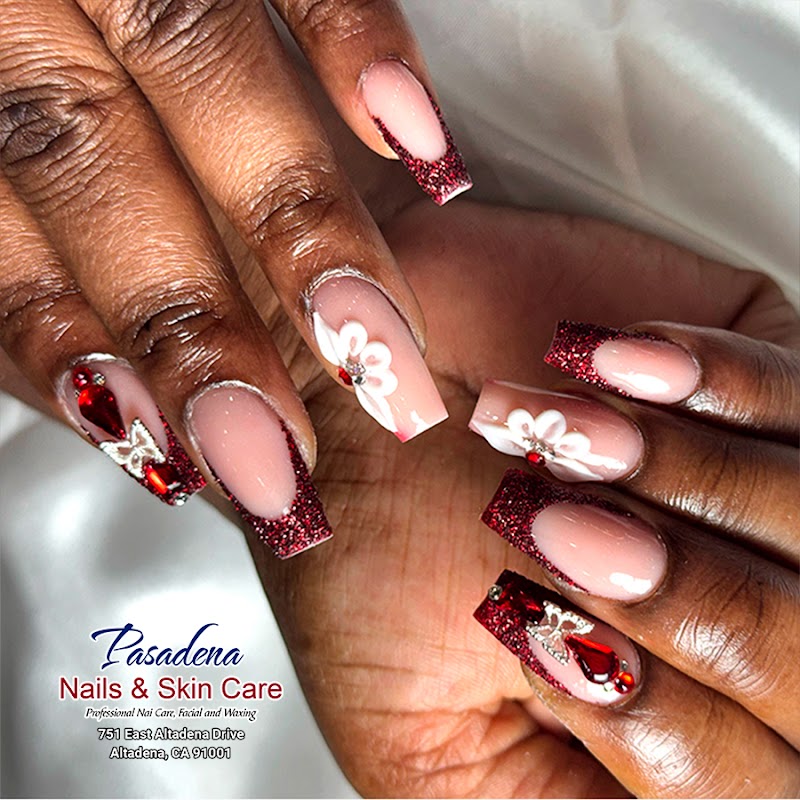 Fall Nails nail design by Pasadena Nails & Skincare in Los Angeles