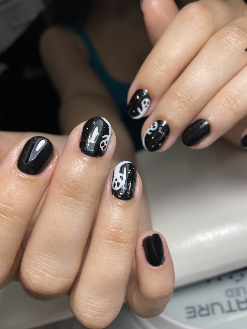 Floral Nails nail design by Natural Beauty and Beyond & Spa