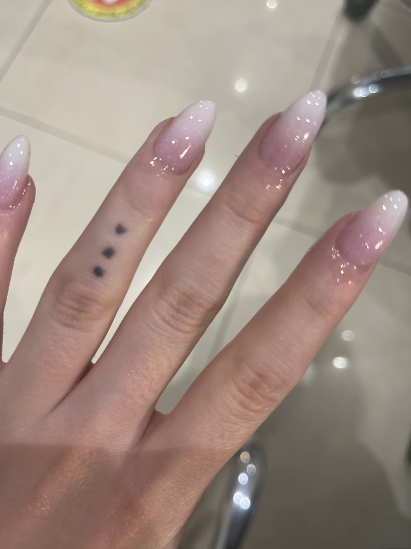 Russian Manicure nail design by Lux Nails & Co in London