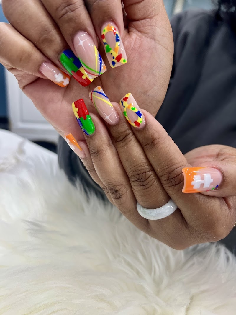 Nail Art at A N Nails in New York