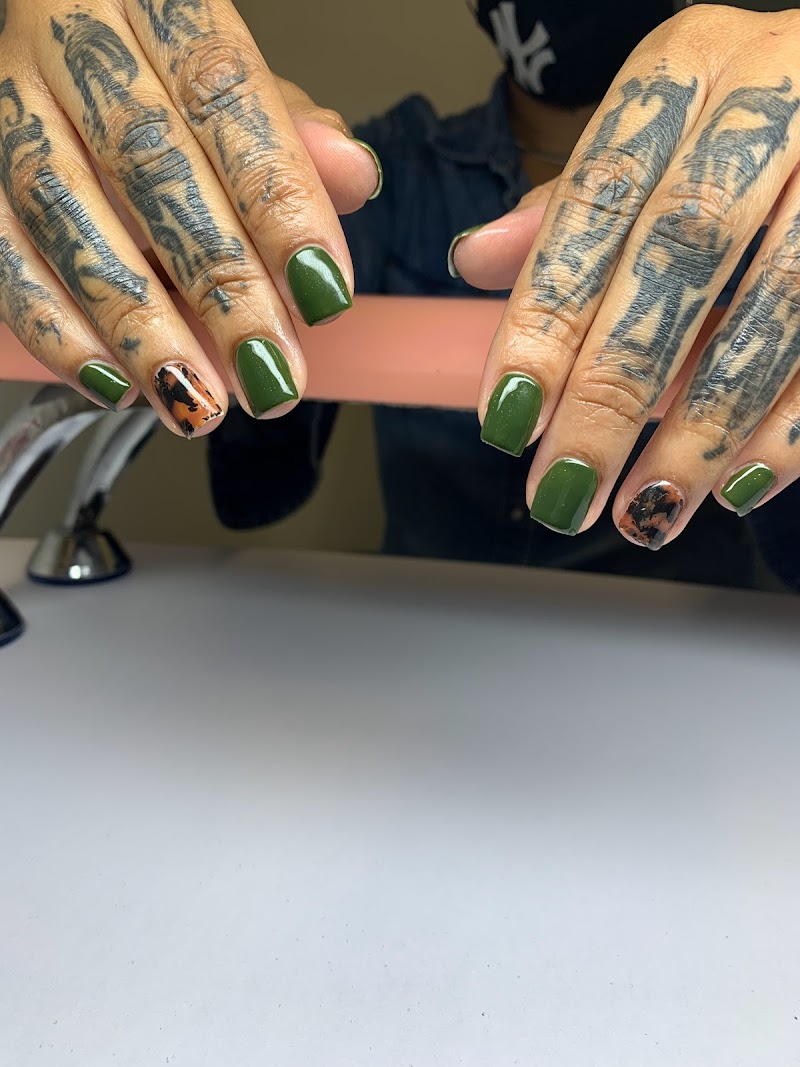 BIAB nail design by Chic Nail Mavenn LLC in New York